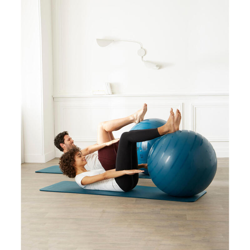 Gym/Pilates Topu - 3 Numara / 75 cm - L Boy - Mavi