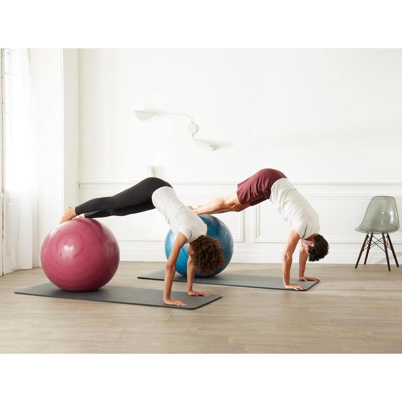 Fitball Pilates taglia 3 - 75cm turchese