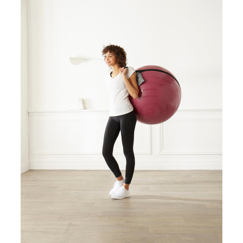 SANGLE DE TRANSPORT RÉGLABLE SWISS BALL - FITNESS - NOIR