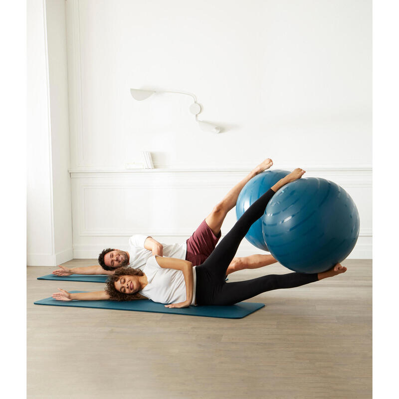 BOLA RESISTENTE DE PILATES TAMANHO 1 - 55 CM AZUL