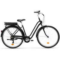 ELECTRIC CITY BIKE ELOPS 120E LOW FRAME - Black