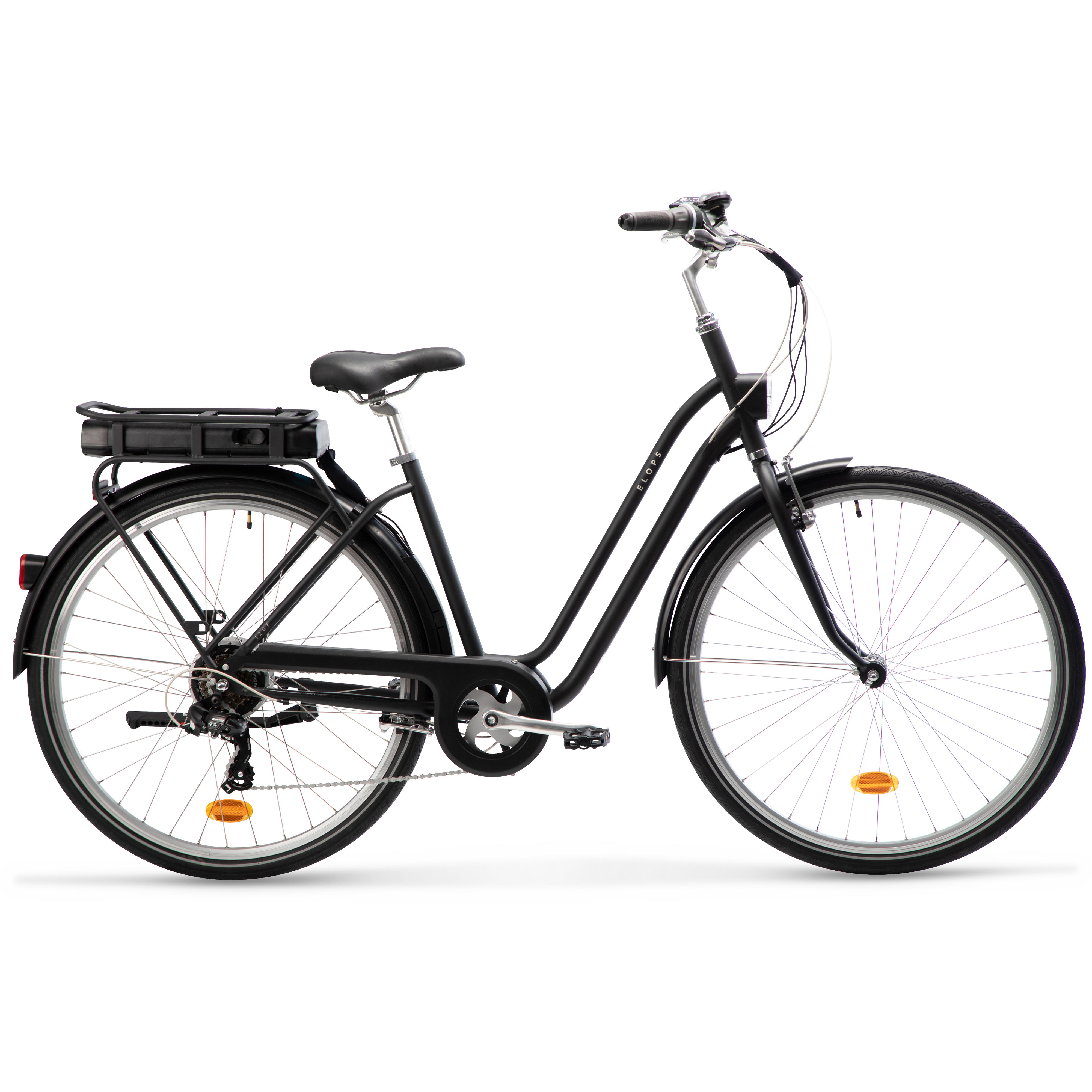 Bicicletă de oraș electrică ELOPS 120 E La Oferta Online decathlon imagine La Oferta Online