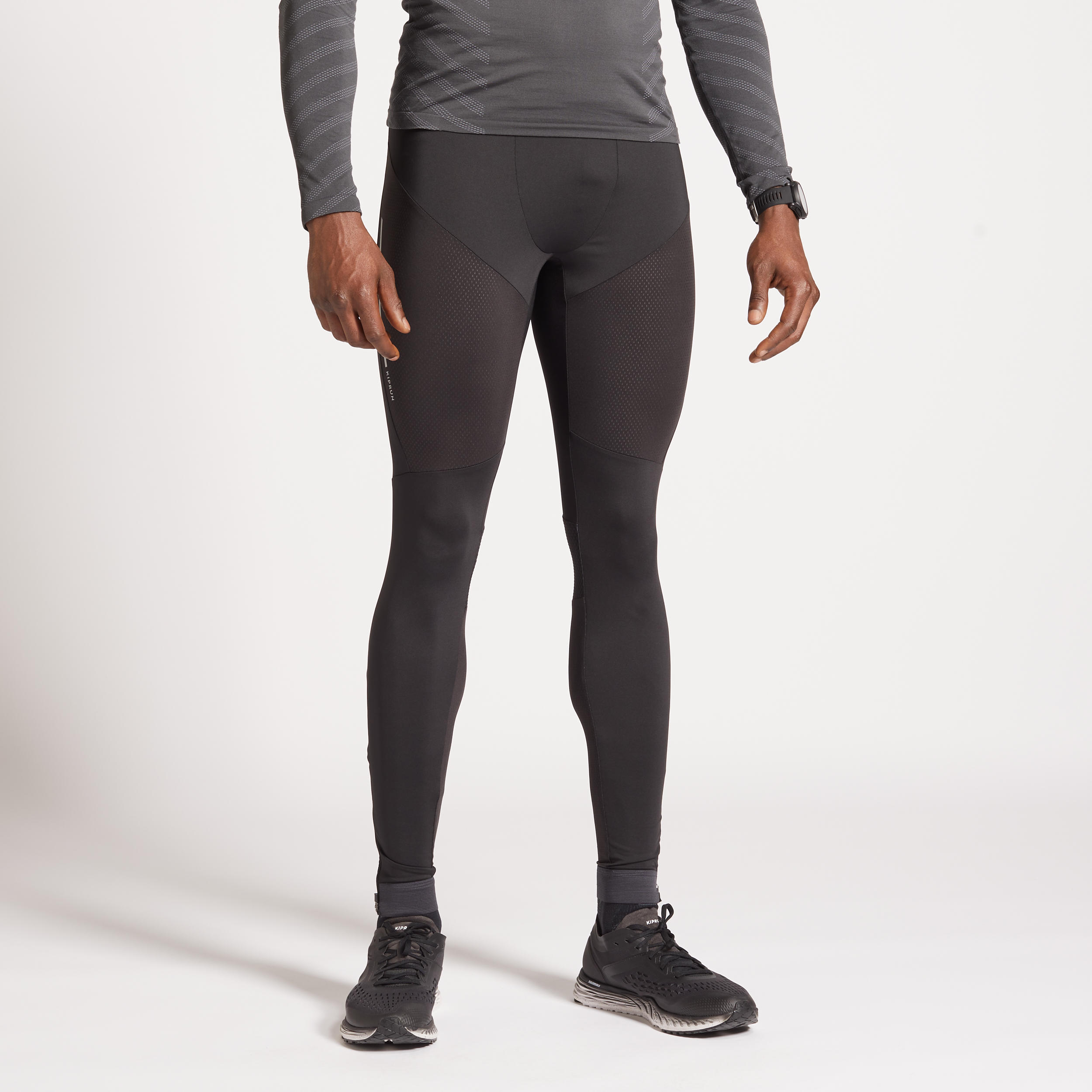 COLLANT RUNNING HOMME RESPIRANT KIPRUN DRY NOIR Decathlon