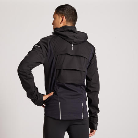Kiprun Warm Regul Men's Winter Running Water Repellent Windproof Jacket - blu bl