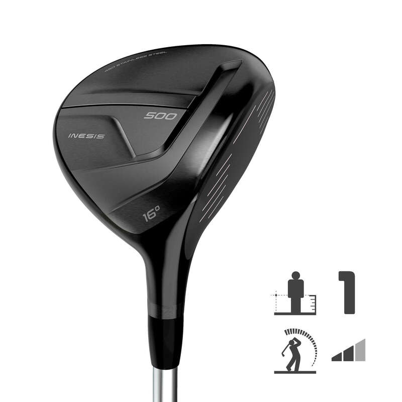 TACOS DE GOLFE INTERMÉDIO Golf - MADEIRA GOLF 3 500 DESTRO INESIS - Material de Golf