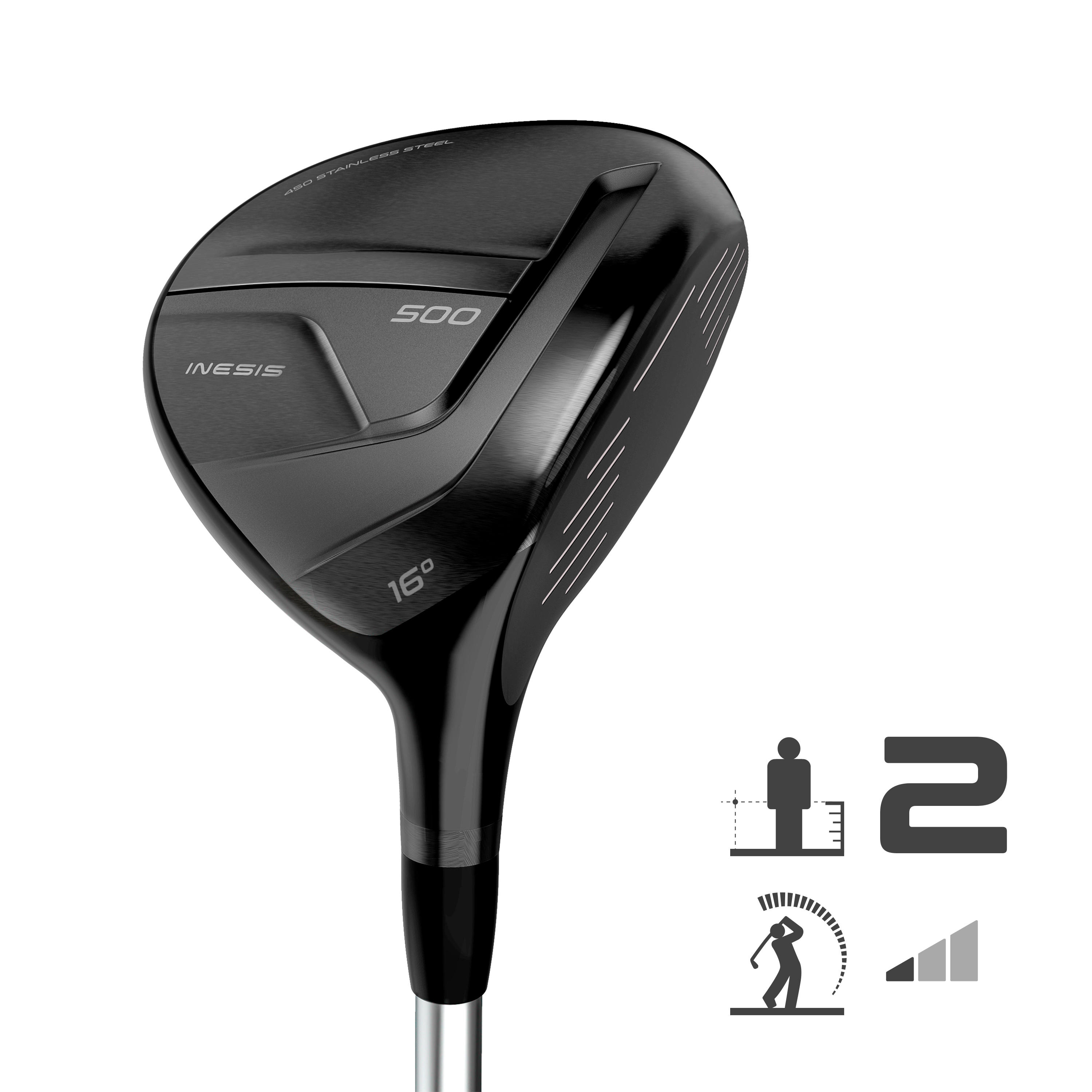 Golf Fairwayholz 500 Nr 3 Rh Grosse 2 Low Speed Inesis Decathlon