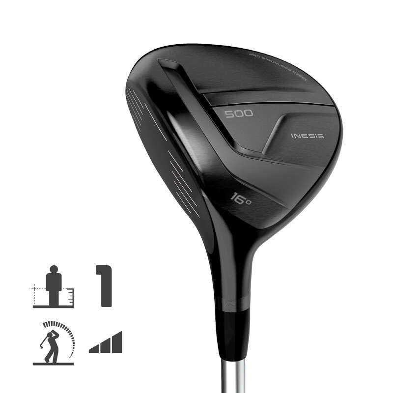 TACOS DE GOLFE INTERMÉDIO Golf - MADEIRA 3 GOLF 500 ESQUERDINO INESIS - Material de Golf