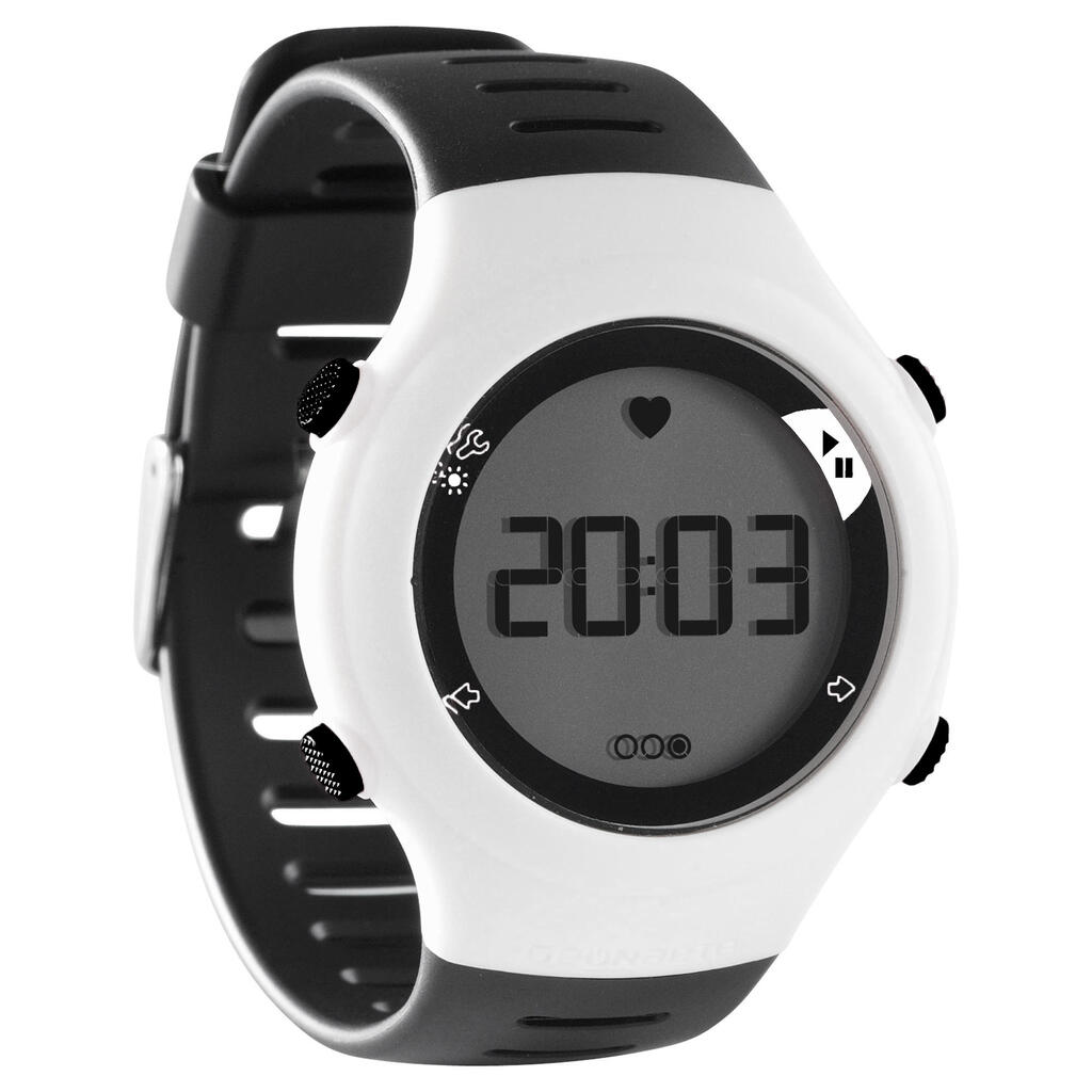 ONRHYTHM 110 running heart rate monitor watch white