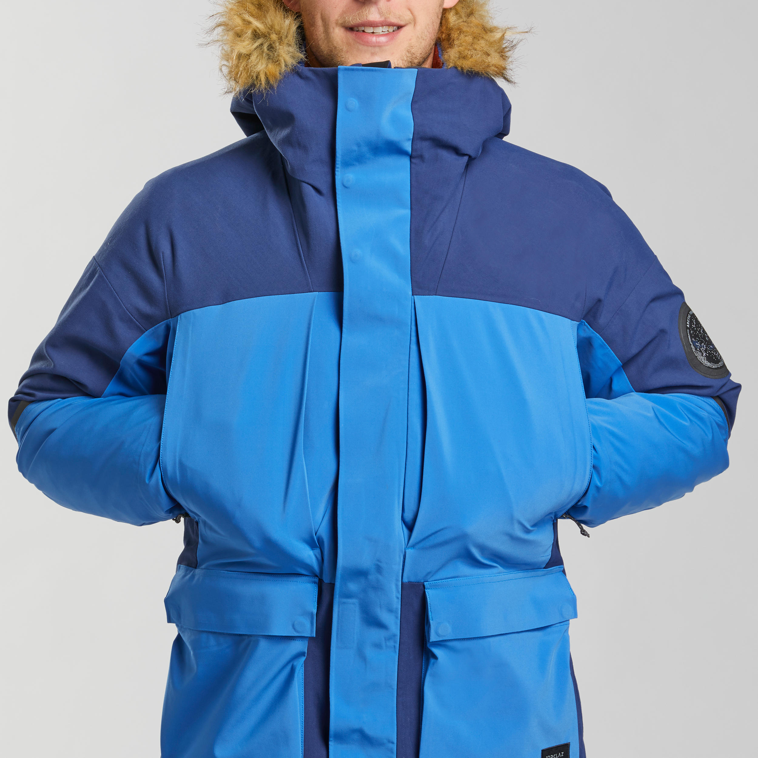 Men's 3-in-1 modular waterproof trekking parka - ARCTIC 900