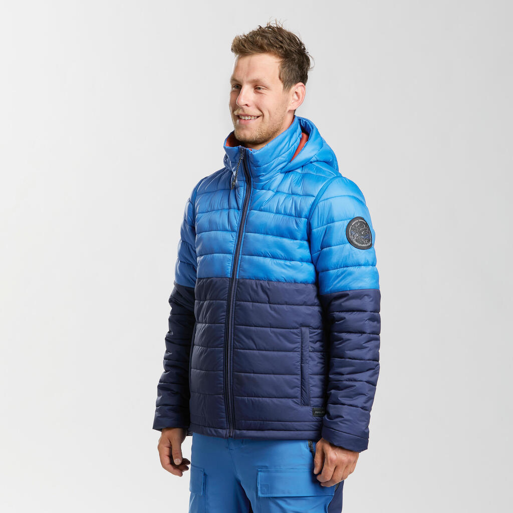 3-in-1-Jacke Parka Herren Schnee wasserdicht - Trekking Arctic 900 