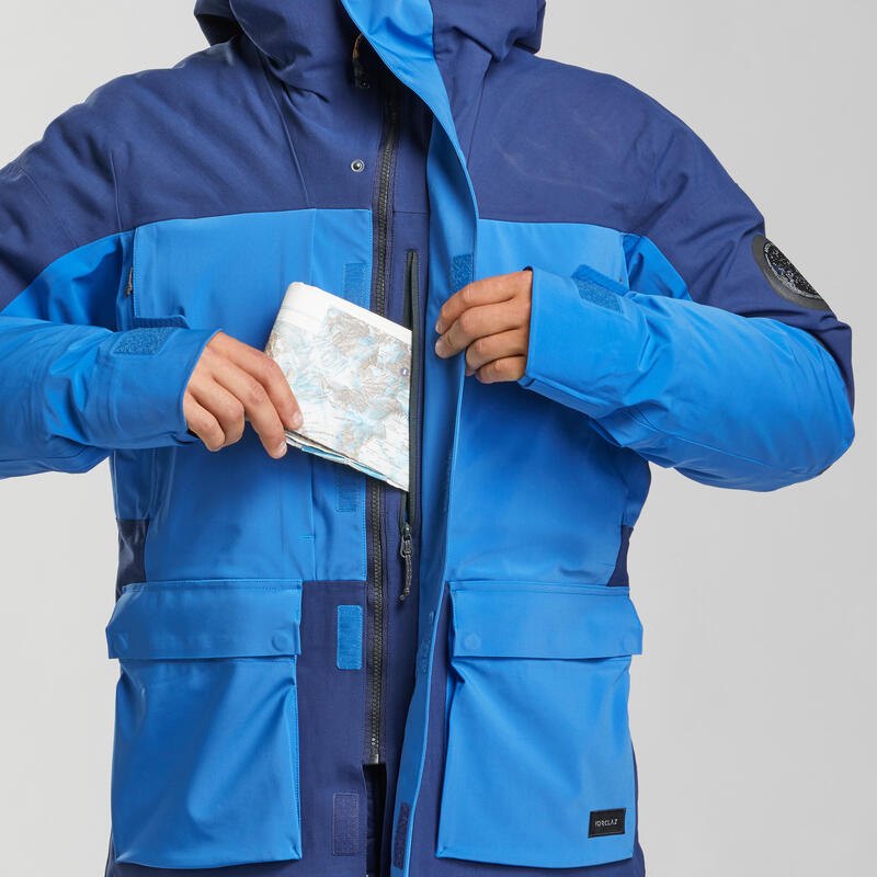 Pánská turistická zateplená nepromokavá parka 3v1 Arctic 900