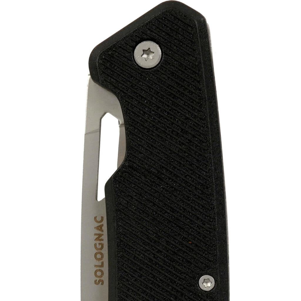 Kaki lovački sklopivi nož AXIS 85 GRIP V2 8,5 cm
