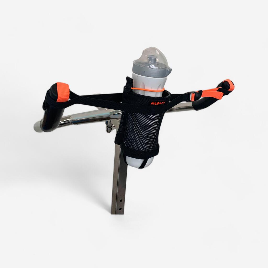 Bottle holder for Aquabiking black orange