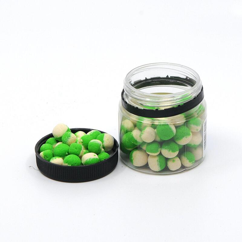 Pop-up, fish green, 7-1mm, 35g - Method Balls