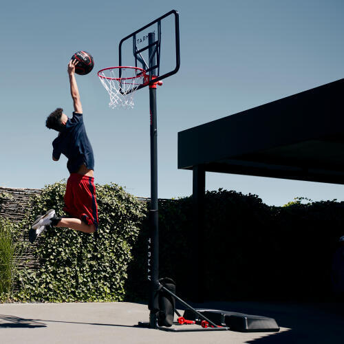 panier de basket B100 easy polycarbonate dunk stabilité