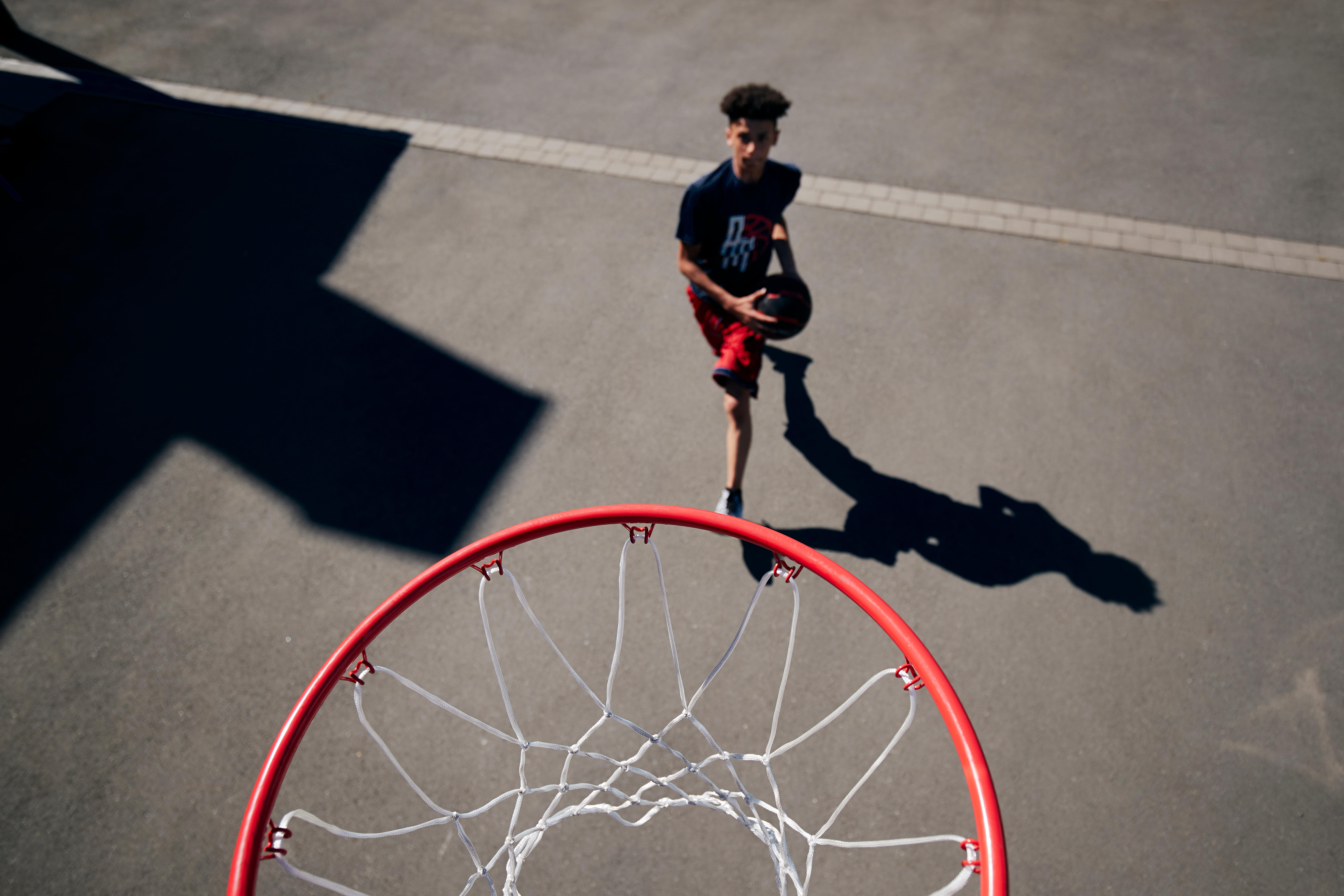 Basketball Hoop with Adjustable Fold Stand – B 100 Easy - TARMAK