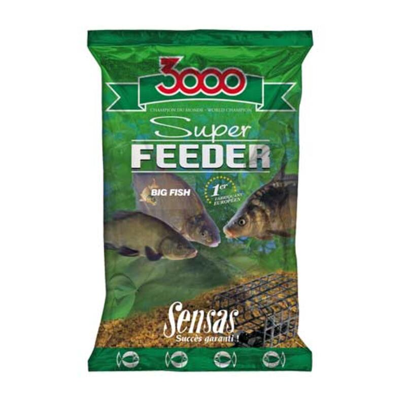 

Прикормка Sensas 3000 Super FEEDER Big Fish 1кг, X8572087