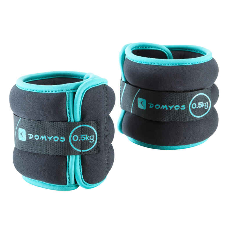 Set of 2 Weights for Ankles and Wrists 0.5 kg