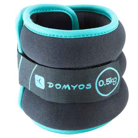 Set of 2 Weights for Ankles and Wrists 0.5 kg