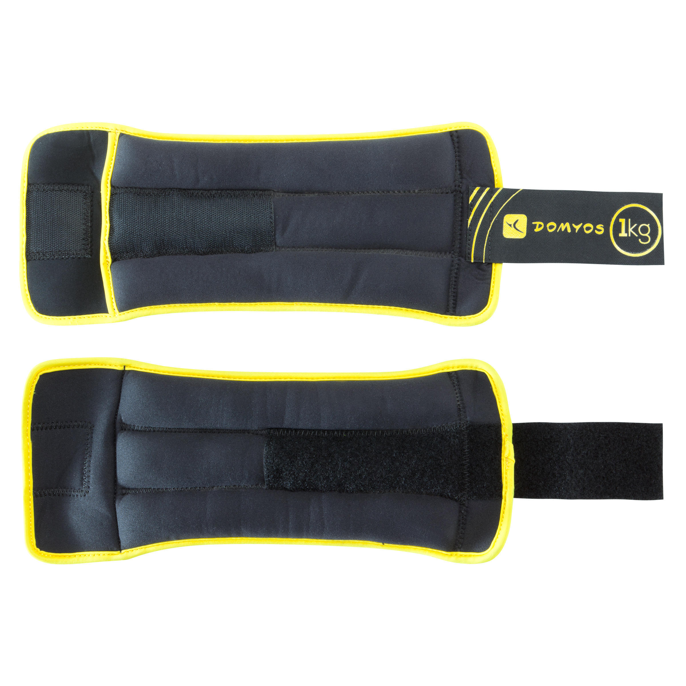 Ankle/Wrist Weights 1 kg x 2 - Yellow 3/4