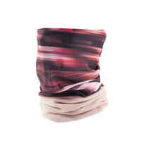 ADULT SKIING NECK WARMER - HUG - PINK STRIPES