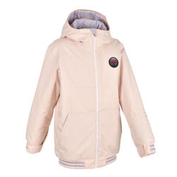 Girls' Snowboard and Ski Jacket SNB JKT 100 - pink