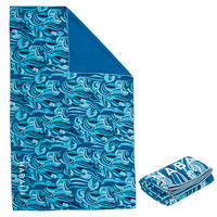 Swimming Microfibre Towel Size XL 110 x 175 cm - Printed