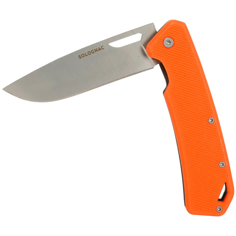 Couteau Chasse Pliant 8,5cm Grip V2 Orange Axis 85