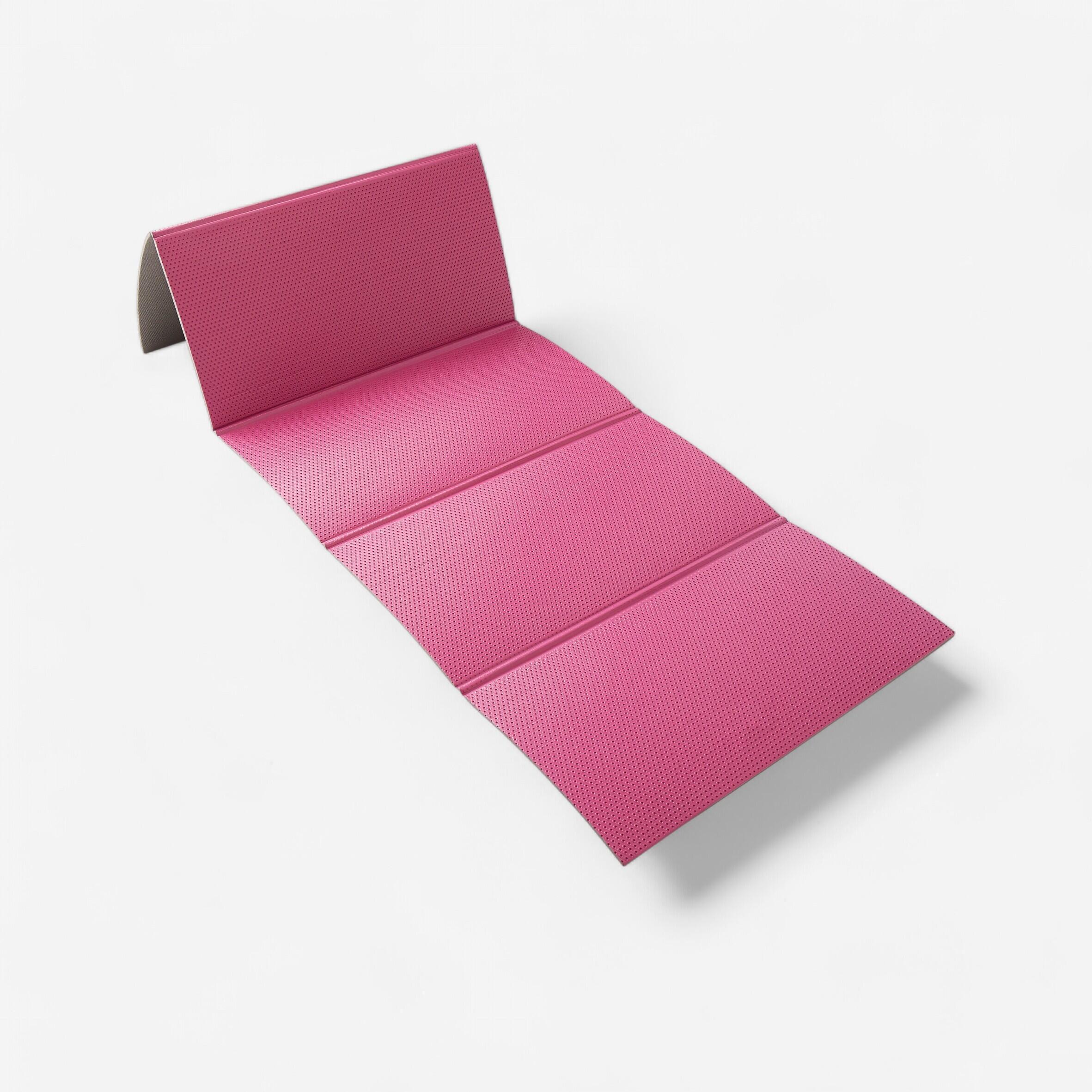 

Fitness 160 x 60 x 0.7 cm Folding Floor Mat - Pink By NYAMBA | Decathlon