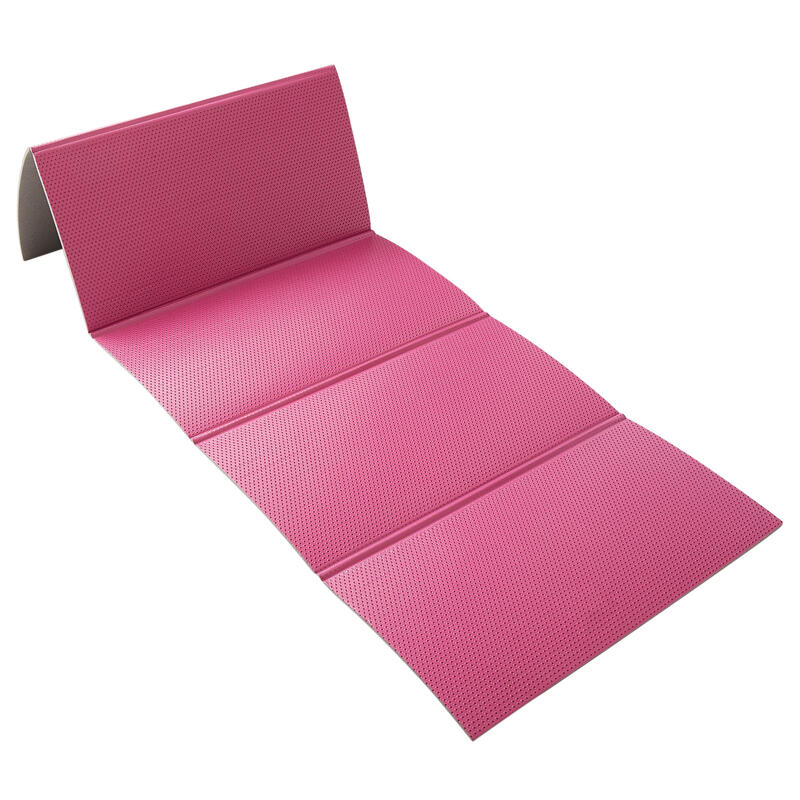 Tappetino pieghevole fitness 500 taglia M 160x60x0,7cm rosa
