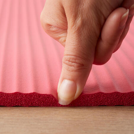 Roze prostirka za pilates COMFORT 100 (160 cm ⨯ 55 cm ⨯ 10 mm)
