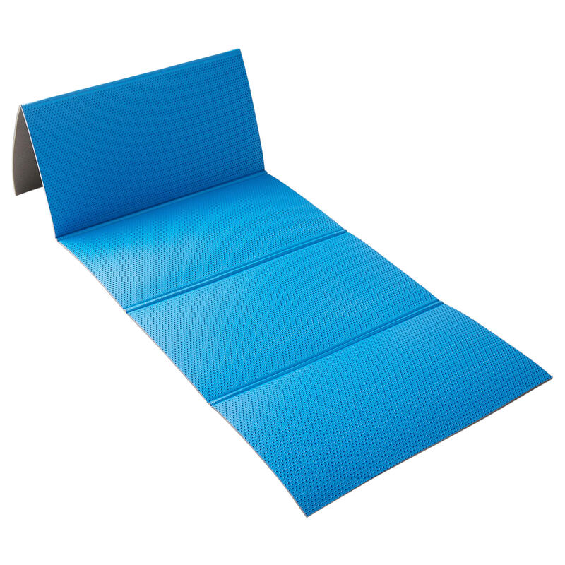 Tapete Dobrável de Ginástica e Pilates 160 cm x 60 cm x 7 mm G MAT 520 azul