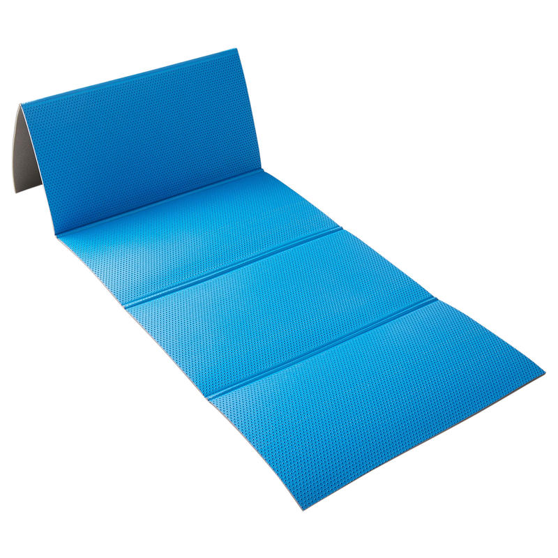 Tapis de sol résistant chaussures pliable bleu 160cmx60cmx7mm