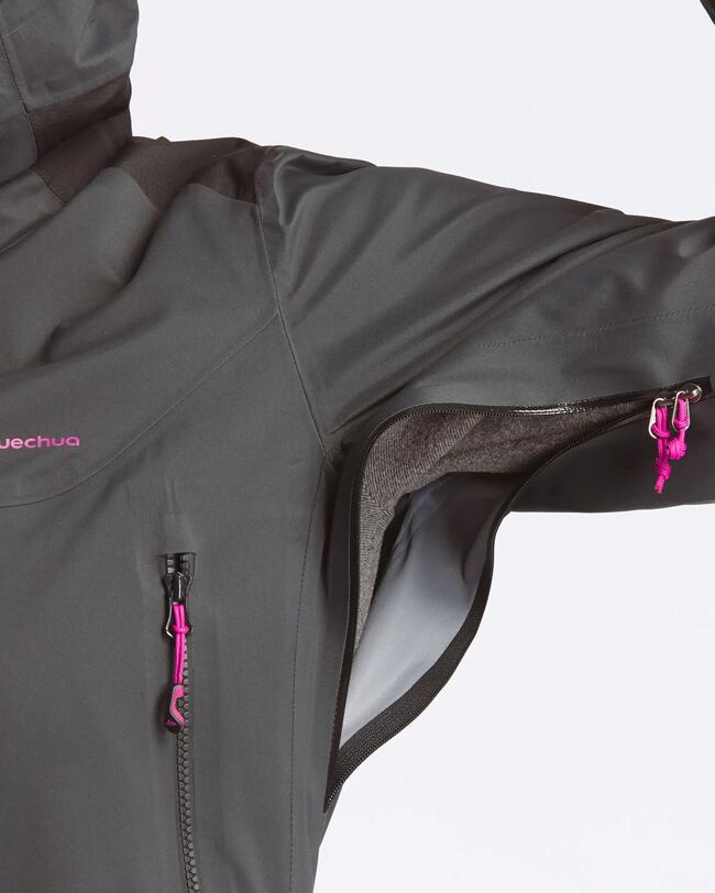 Chaqueta impermeable de senderismo en la montaña mujer - MH900