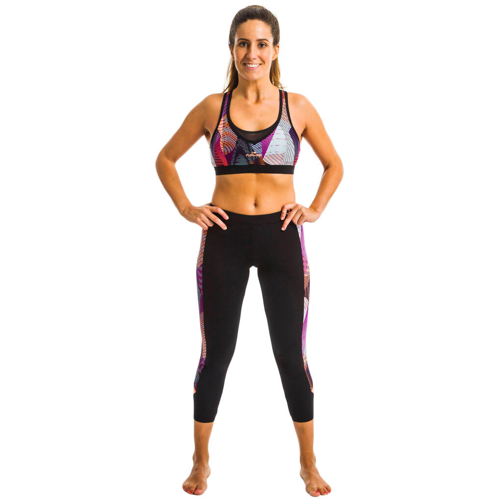 Women's aquafitness leggings vib black