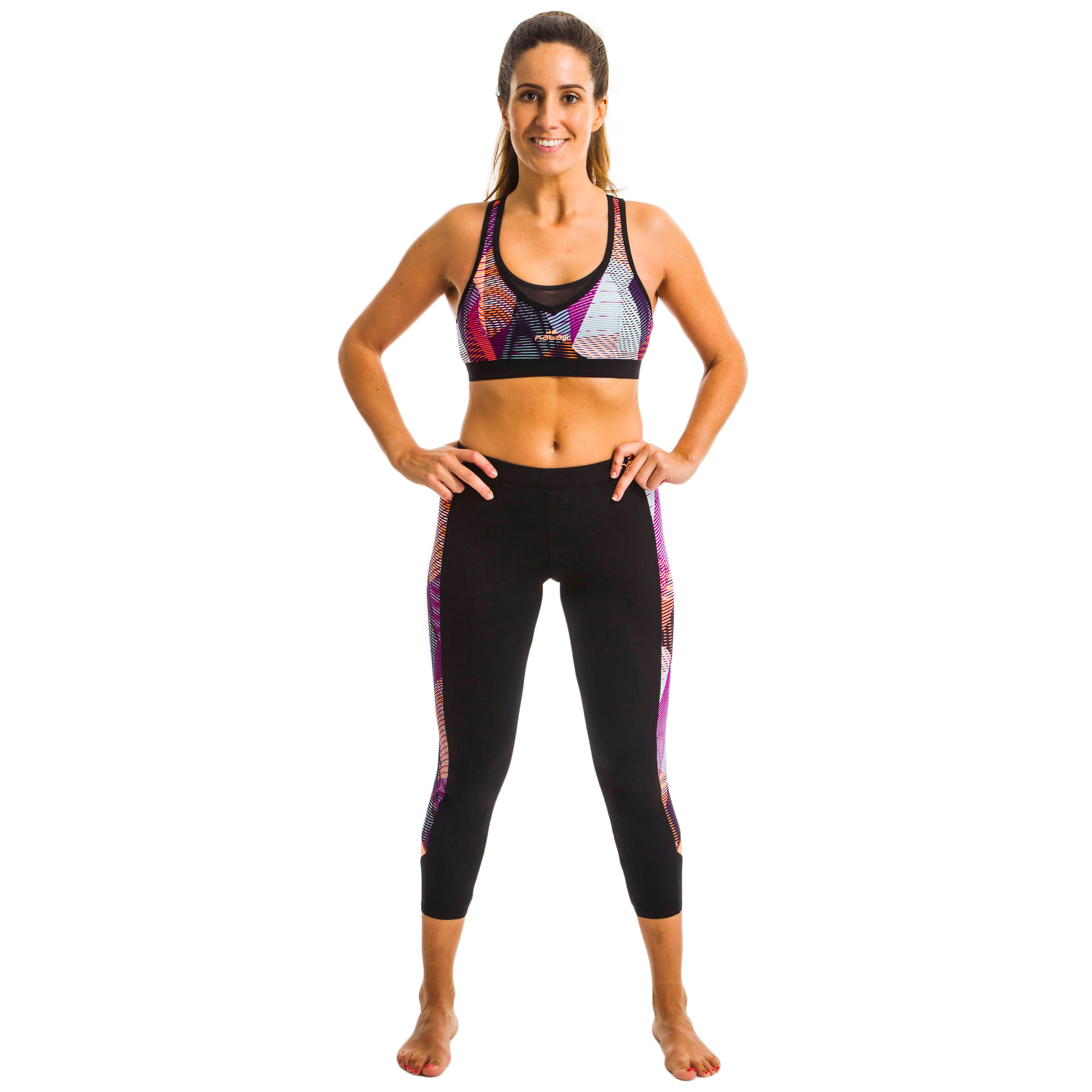 Legging Court Et Legging 7 8 Femme Decathlon