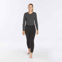 Women's Fleece Tights - Black