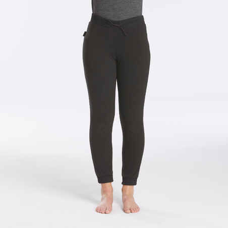 Women's Fleece Tights - Black