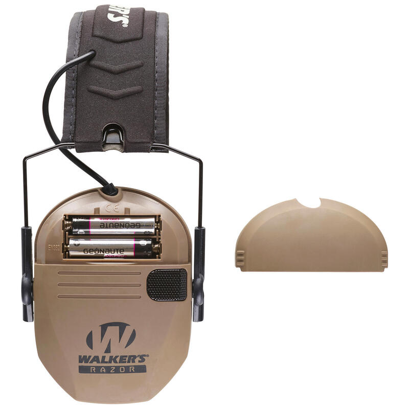 ELECTRONIC NOISEREDUCING EAR DEFENDERS WALKER’S RAZOR SAFARI WALKER