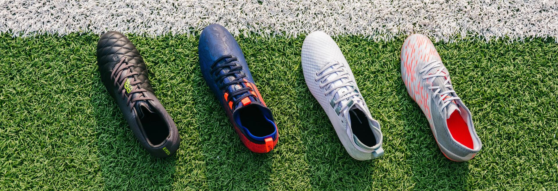 Finde heraus, welche Fussballschuhe für dich geeignet sind. 