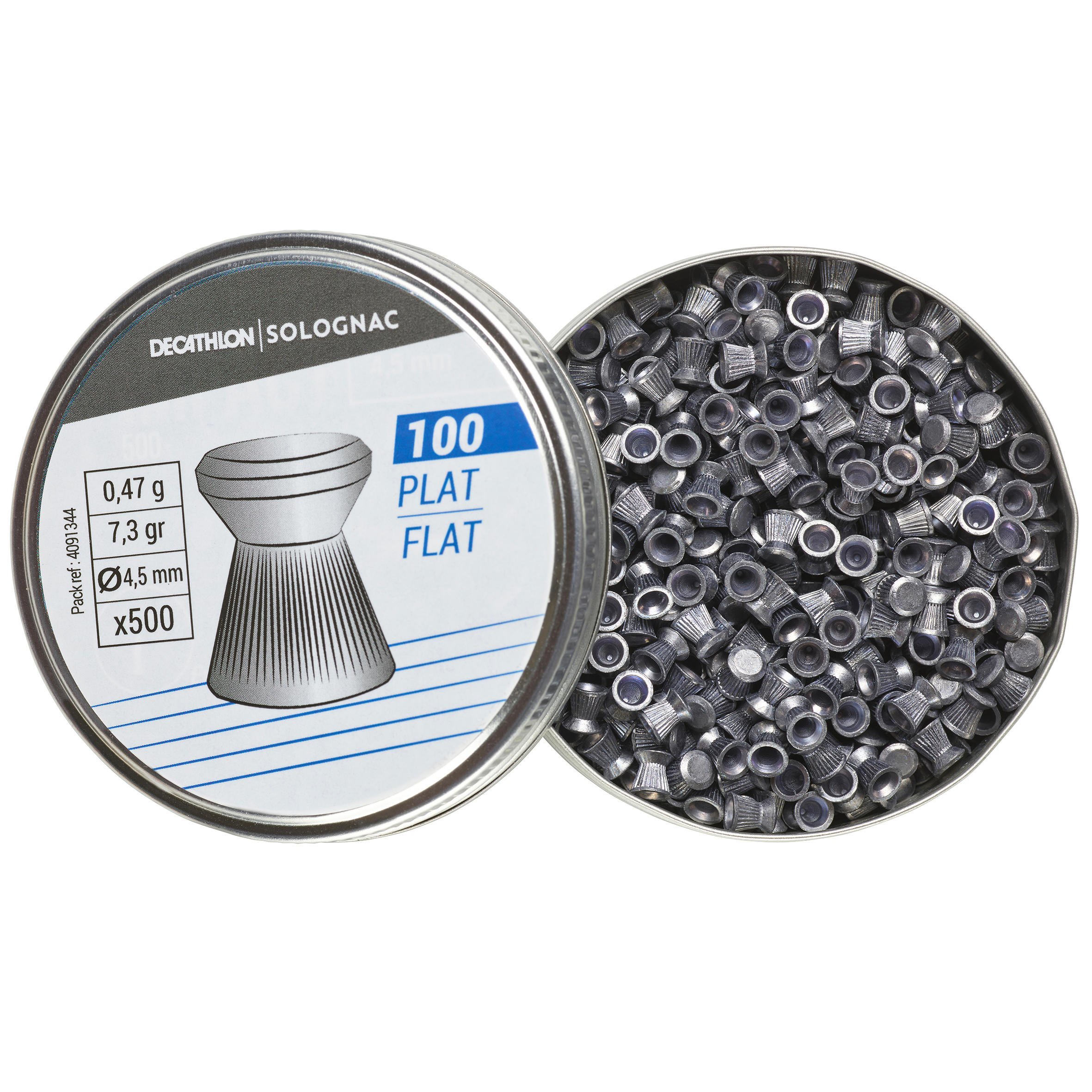 PLOMB PLAT 4,5mm x 500q 2/3