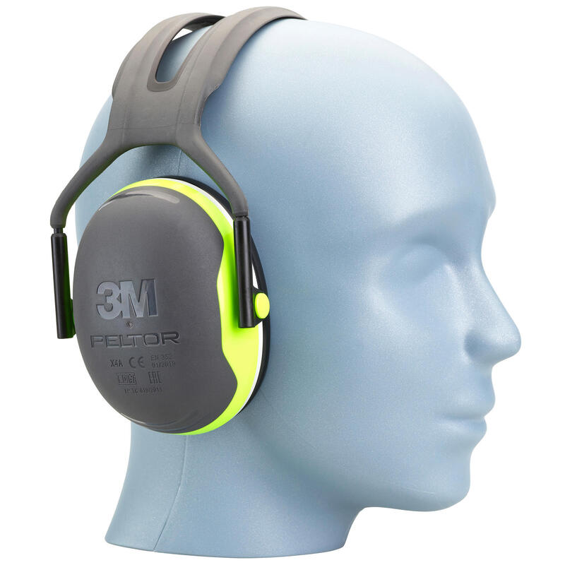 Ses Geçirmez Kulaklık - X4A - Siyah / Yeşil - Peltor