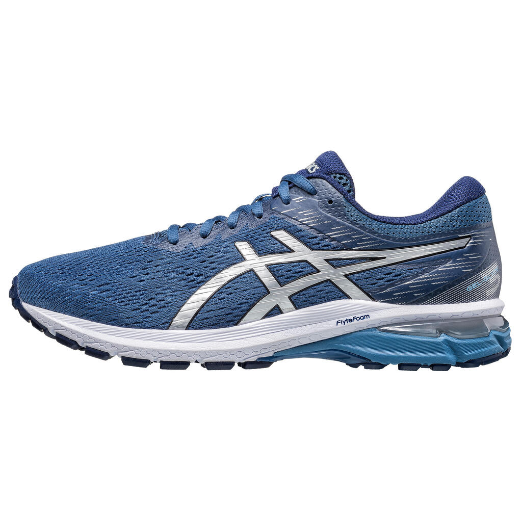 ASICS GEL GLYDE MEN'S RUNNING SHOES - BLUE/GREY