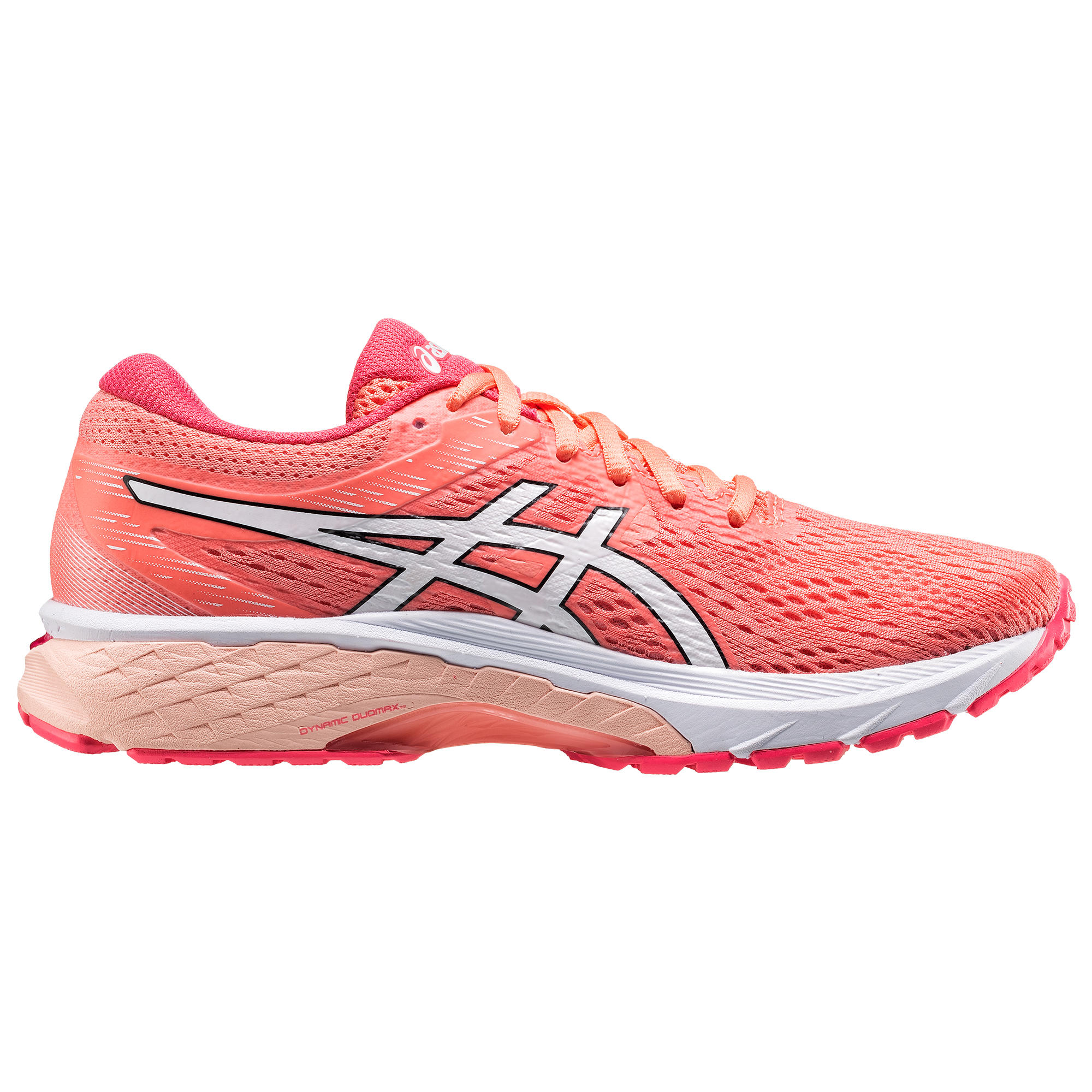 polo asics fille rouge