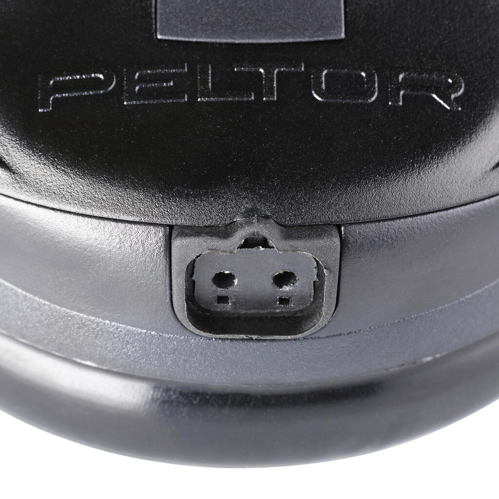 Crno-crveni elektronski štitnik za uši PELTOR SPORTTAC