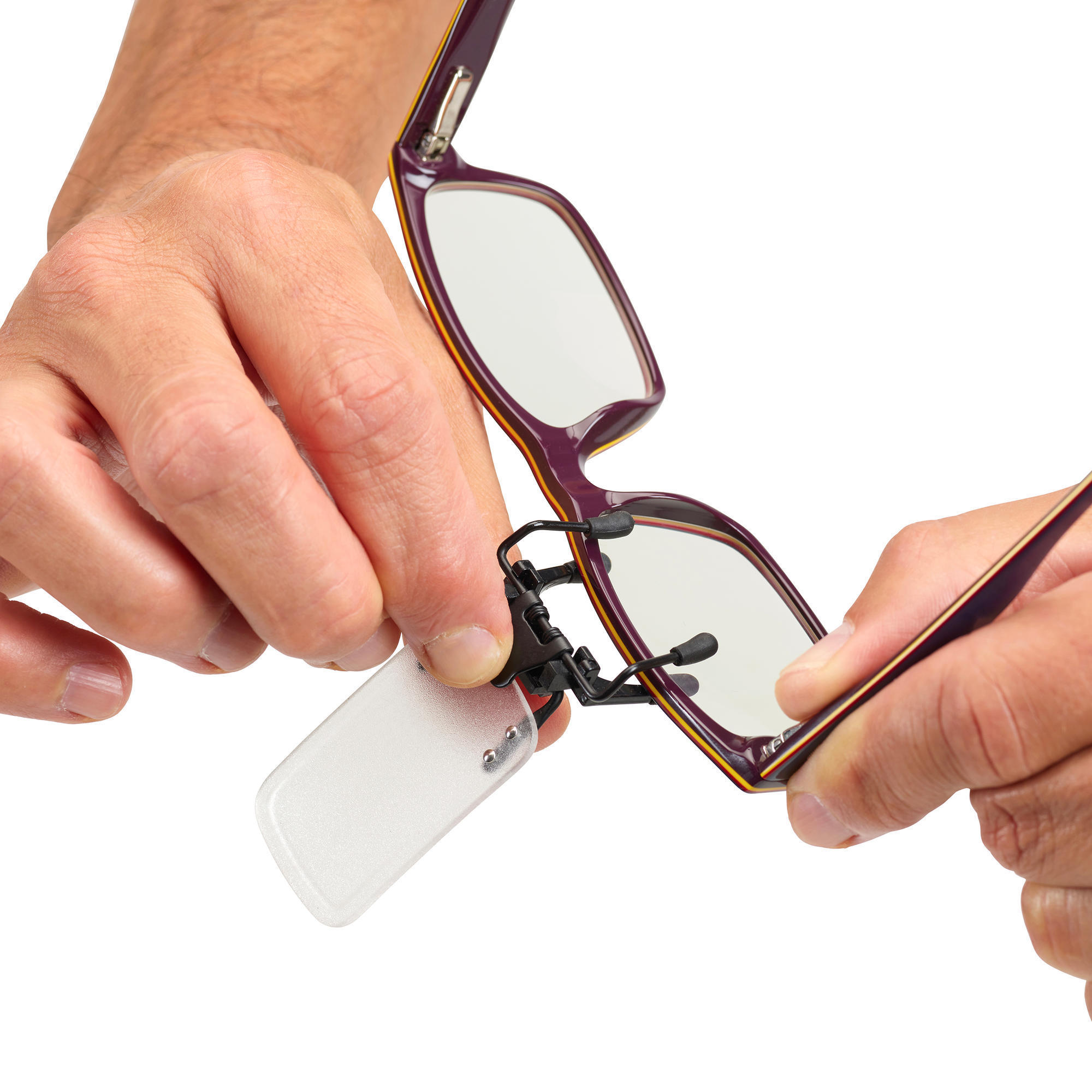 Patch oculari per il tiro sportivo per portatori di occhiali.