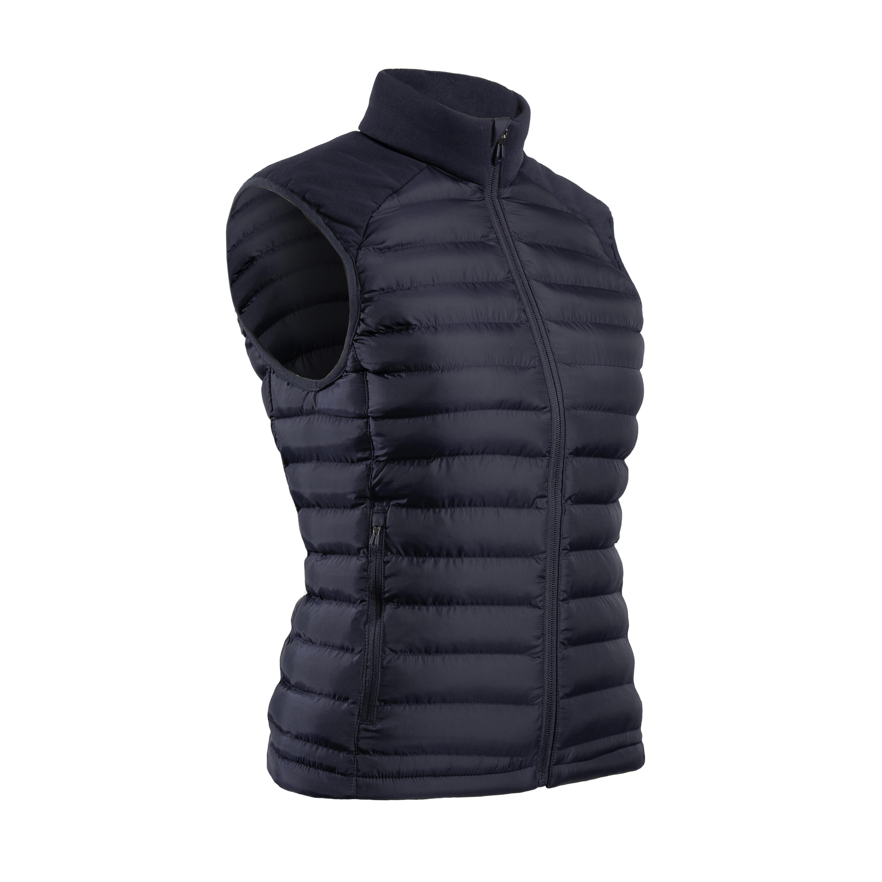 Women's golf winter sleeveless padded jacket CW500 navy blue 7/7