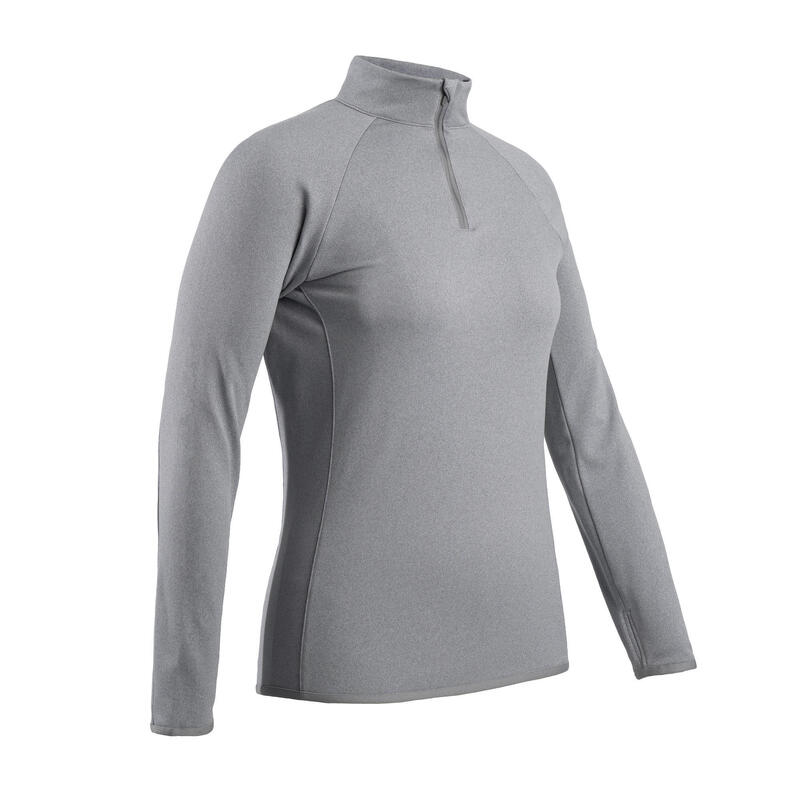 Women's Cold Weather Golf Pullover - Grey