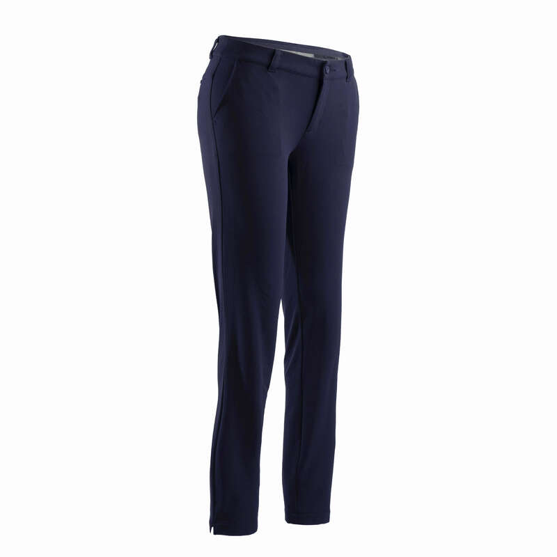 INESIS WOMENâS NAVY COLD-WEATHER GOLFING TROUSERS | Decathlon