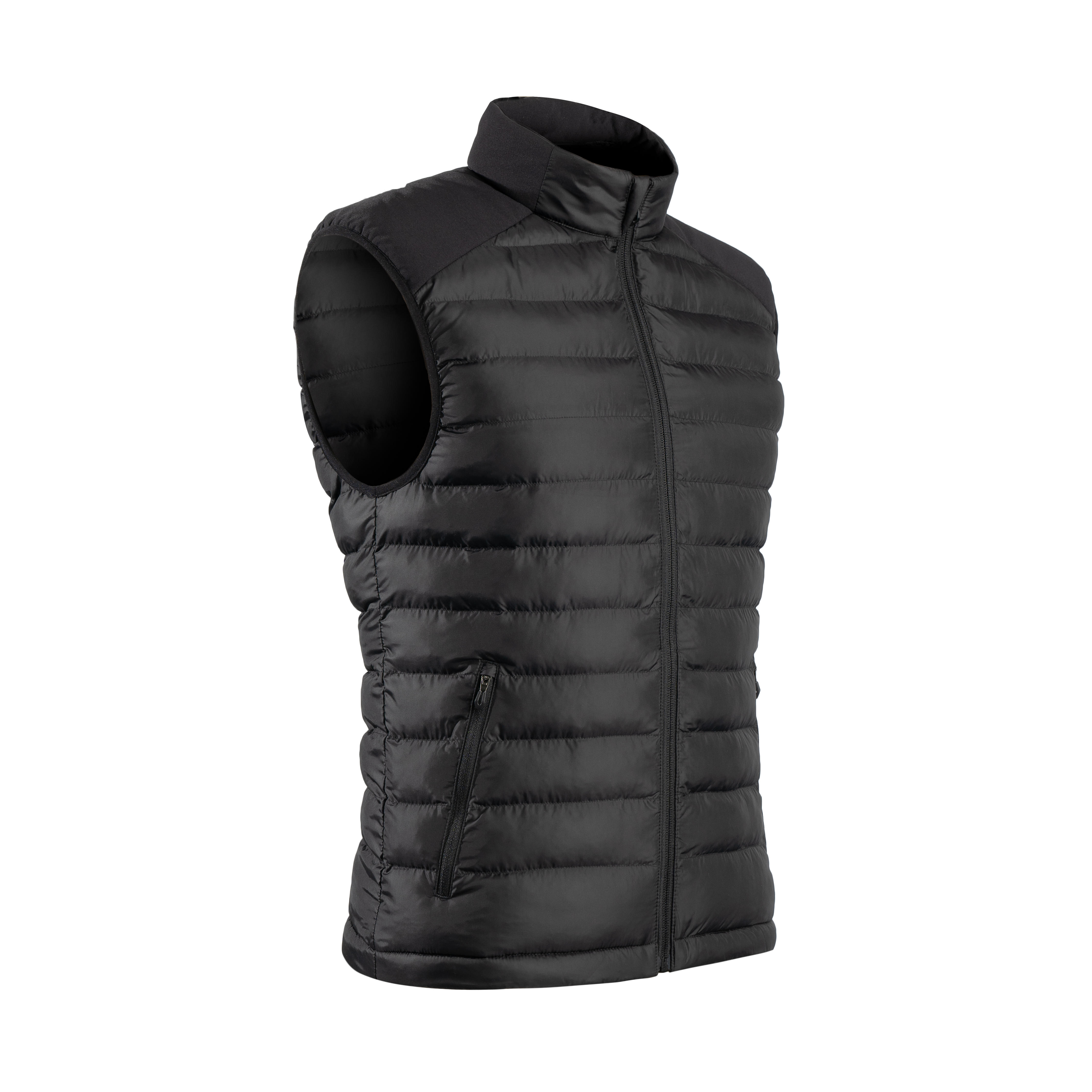 Men's winter golf sleeveless down jacket CW500 black